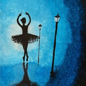 Ballerina Silhouette